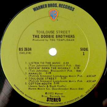 LP The Doobie Brothers: Toulouse Street 577700