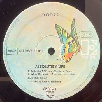 2LP The Doors: Absolutely Live 603365