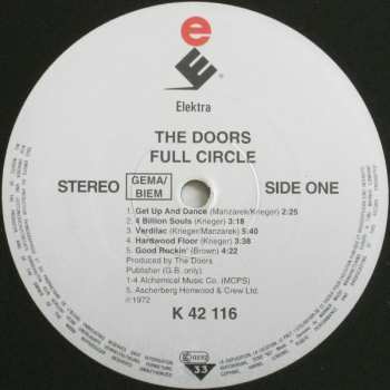 LP The Doors: Full Circle 642374