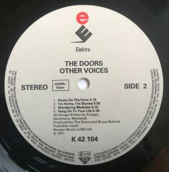 LP The Doors: Other Voices 603307