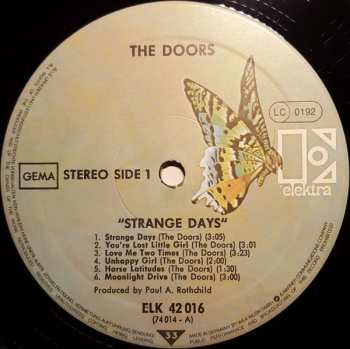 LP The Doors: Strange Days 639216