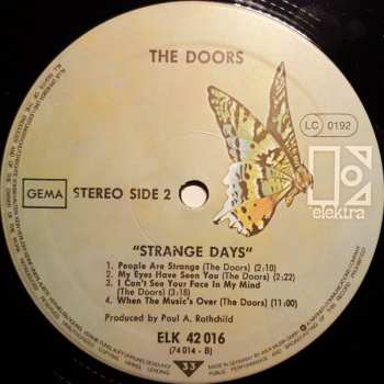 LP The Doors: Strange Days 639216