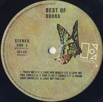 LP The Doors: The Best Of Doors 642848