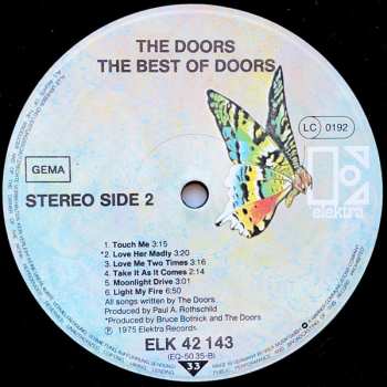 LP The Doors: The Best Of Doors 652750