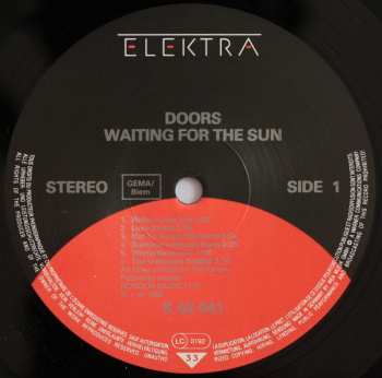 LP The Doors: Waiting For The Sun 645198