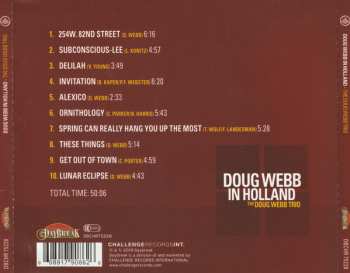 CD The Doug Webb Trio: Doug Webb In Holland 486923