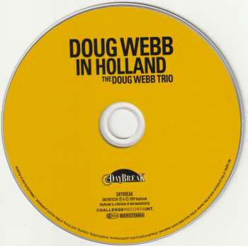 CD The Doug Webb Trio: Doug Webb In Holland 486923