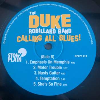 LP The Duke Robillard Band: Calling All Blues LTD | NUM 571296