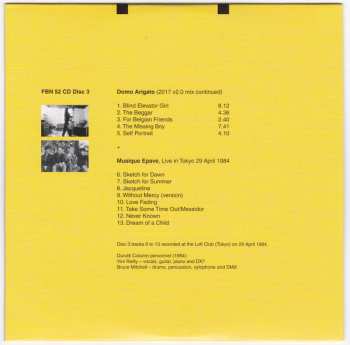 3CD/DVD/Box Set The Durutti Column: Domo Arigato Deluxe (Live In Japan) DLX 544717