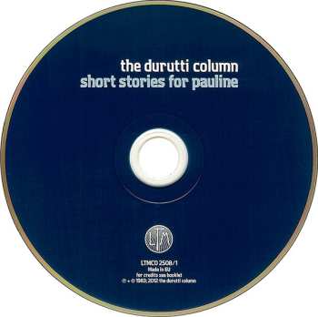 2CD The Durutti Column: Short Stories For Pauline 588750