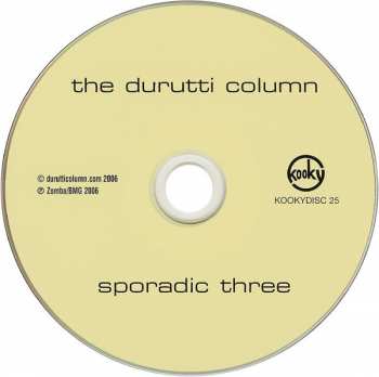 CD The Durutti Column: Sporadic Three 441338