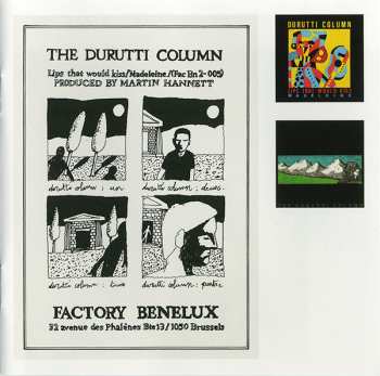 CD The Durutti Column: The Return Of The Durutti Column 329979