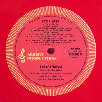 LP The Easybeats: It's 2 Easy LTD 391184