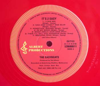 LP The Easybeats: It's 2 Easy LTD 391184