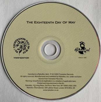 CD The Eighteenth Day Of May: The Eighteenth Day Of May 624262