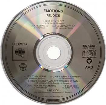 CD The Emotions: Rejoice 607135