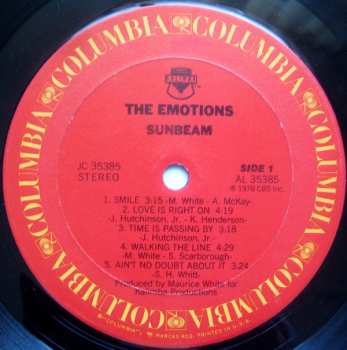 LP The Emotions: Sunbeam 577304