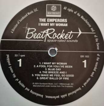 LP The Emperors: I Want My Woman CLR 624543