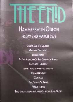 Album The Enid: Hammersmith Odeon Friday 2nd March 1979