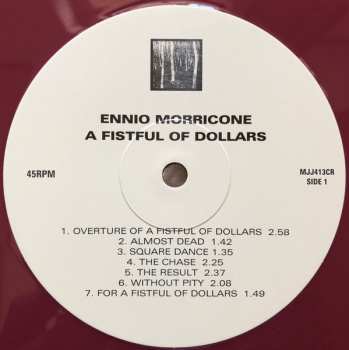 LP The Ennio Morricone Orchestra: A Fistful of Dollars / For a Few Dollars More LTD | CLR 138494