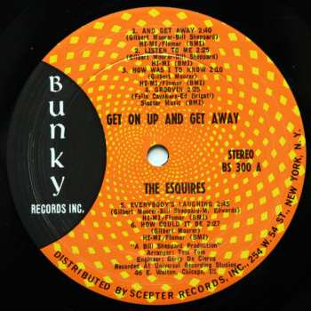 LP The Esquires: Get On Up And Get Away 606028