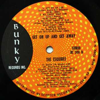 LP The Esquires: Get On Up And Get Away 606028