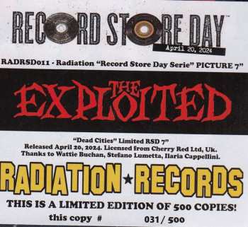 SP The Exploited: Dead Cities LTD | NUM | PIC 582940