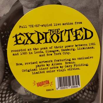 LP The Exploited: Live Lewd Lust CLR | LTD 577999