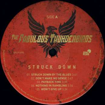 LP The Fabulous Thunderbirds: Struck Down 565448