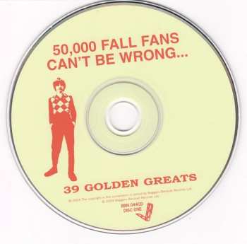 2CD The Fall: 50,000 Fall Fans Can't Be Wrong - 39 Golden Greats 608096