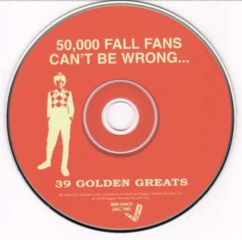 2CD The Fall: 50,000 Fall Fans Can't Be Wrong - 39 Golden Greats 608096