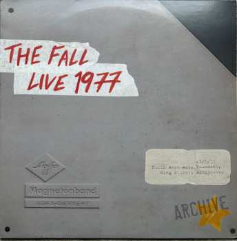 Album The Fall: Live 1977