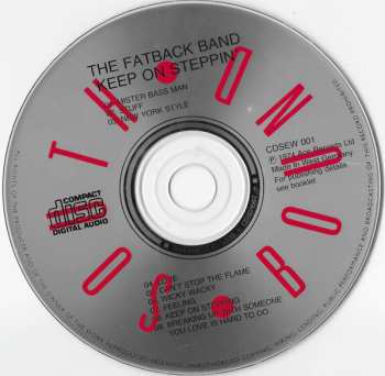 CD The Fatback Band: Keep On Steppin' 640158