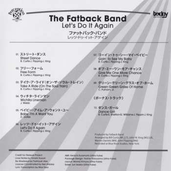 CD The Fatback Band: Let's Do It Again 641885