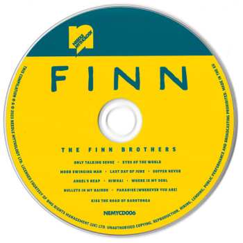 2CD The Finn Brothers: Finn DLX | DIGI 566277