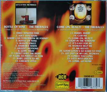 CD The Fireballs: Bottle Of Wine / Come On, React! 546845