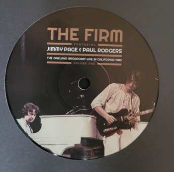 2LP The Firm: The Oakland Broadcast Live In California 1985. Volume One 587502