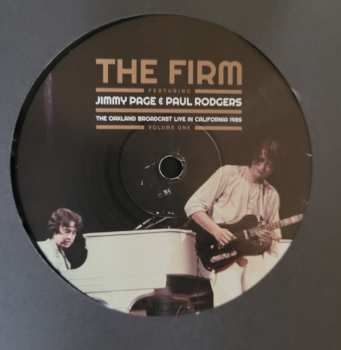 2LP The Firm: The Oakland Broadcast Live In California 1985. Volume One 587502