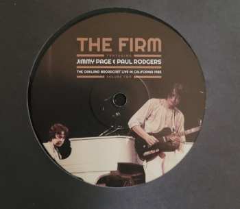 LP The Firm: The Oakland Broadcast Live In California 1985. Volume Two 587528