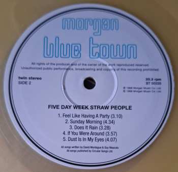 LP The Five Day Week Straw People: Five Day Week Straw People CLR | LTD 567367