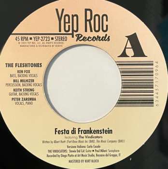 Album The Fleshtones: Festa Di Frankenstein / The Dedication Song