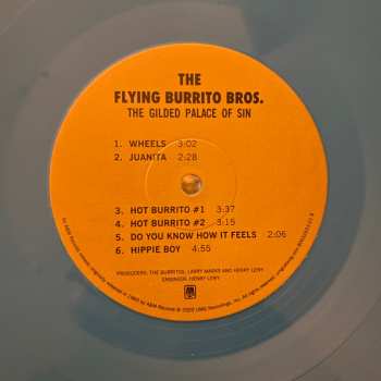 LP The Flying Burrito Bros: The Gilded Palace Of Sin CLR | LTD 570284