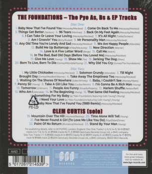 CD The Foundations: The PYE As, Bs & EP Tracks 648334