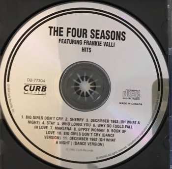 CD The Four Seasons: Hits 594591