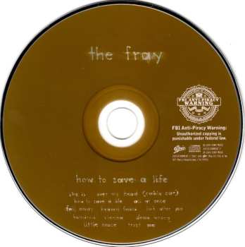 CD The Fray: How To Save A Life 630043