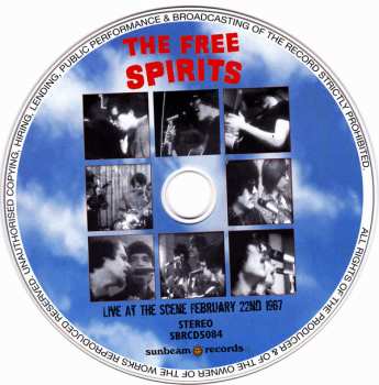 CD The Free Spirits: Live At The Scene February 22nd 1967 555499