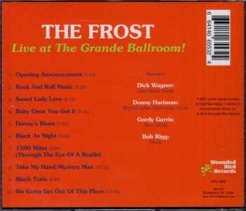 CD The Frost: Live At The Grande Ballroom! 646444