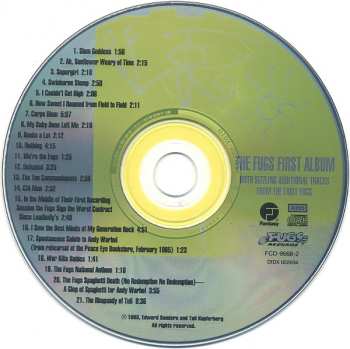 CD The Fugs: The Fugs First Album With Sizzling Additional Tracks From The Early Fugs 585444