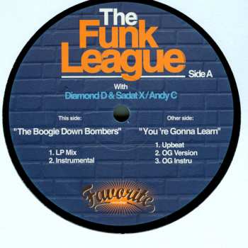 LP The Funk League: The Boogie Down Bombers / You're Gonna Learn 254204