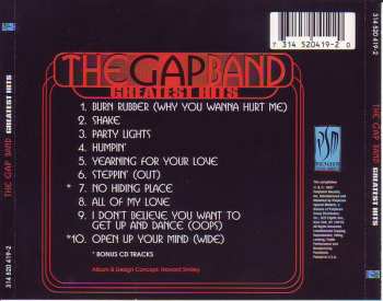 CD The Gap Band: Greatest Hits 654387